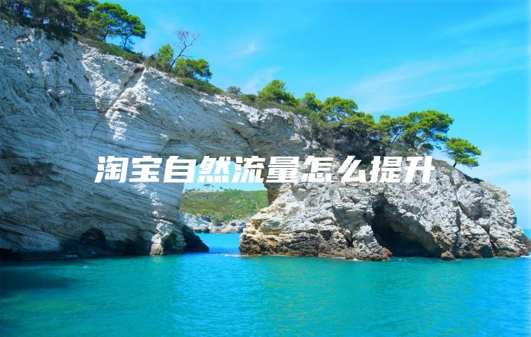 淘宝自然流量怎么提升