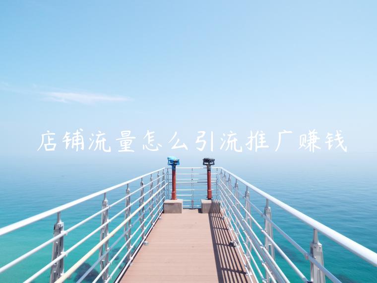 店铺流量怎么引流推广赚钱