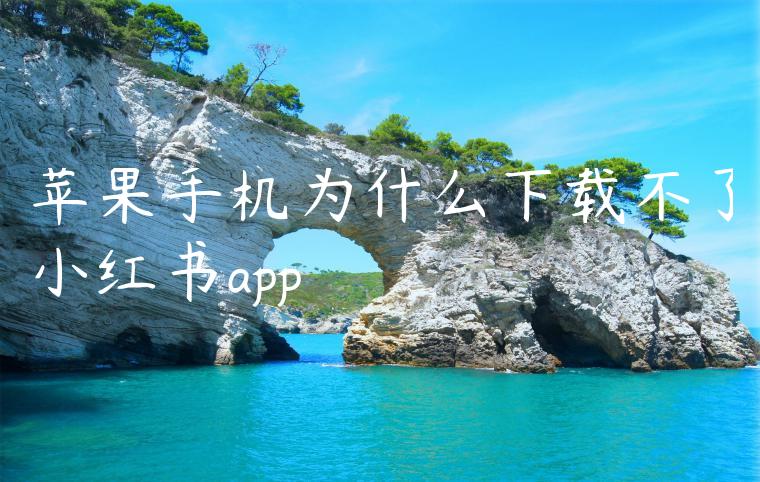 苹果手机为什么下载不了小红书app